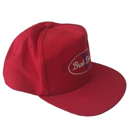 Vintage Bob Drake Red Trucker Hat - Picture 3 of 6
